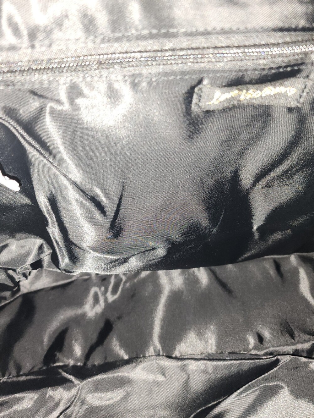 ✨️NWT Stunning VICTORIA SECRET TOTE BAG/ Beautiful Sprakling Gold/ Black ✨️ - Picture 9 of 16